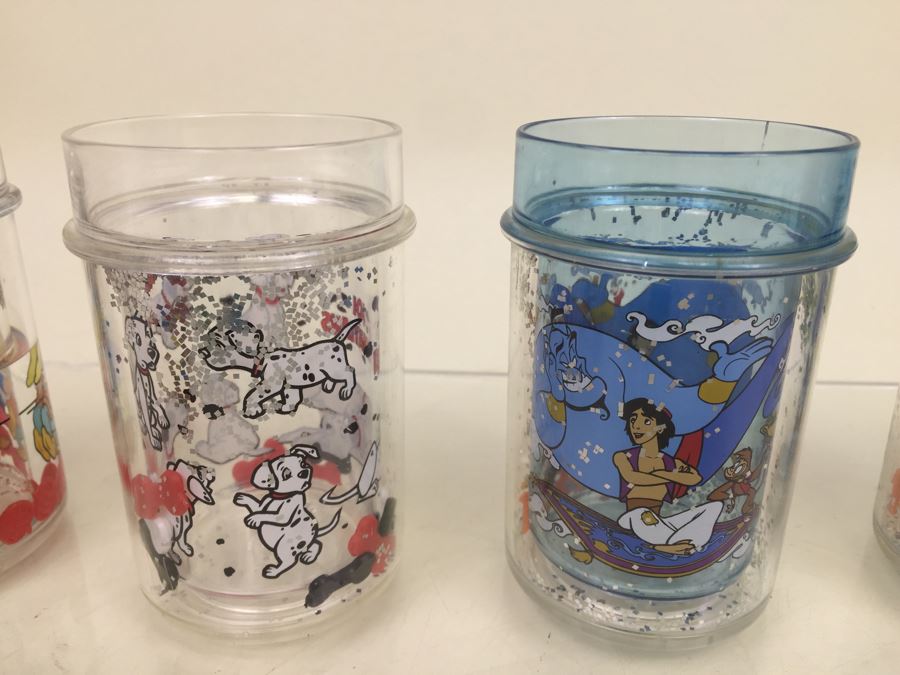Set Of 10 Walt Disney Themed Plastic Glasses Cups [Photo 13]