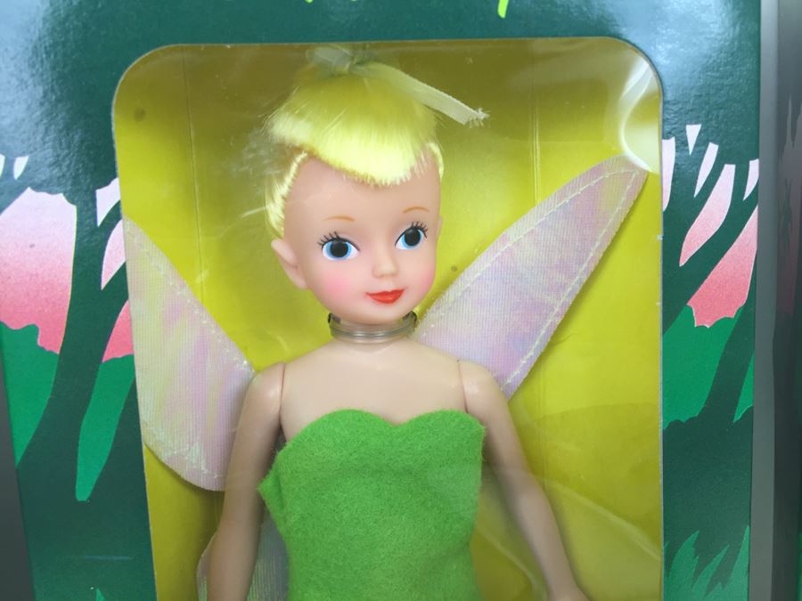 Walt Disney's Peter Pan Dolls Figurines 'Captain Hook', 'Peter Pan' And Pair Of 'Tinkerbell' New In Box SEARS Vintage [Photo 9]