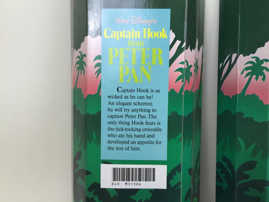Walt Disney's Peter Pan Dolls Figurines 'Captain Hook', 'Peter Pan' And Pair Of 'Tinkerbell' New In Box SEARS Vintage [Photo 12]