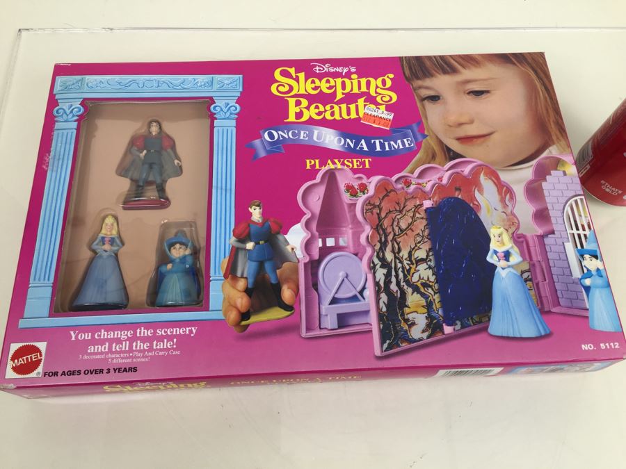 Disney's Sleeping Beauty Once Upon A Time Playset Mattel 5112 Vintage 1992