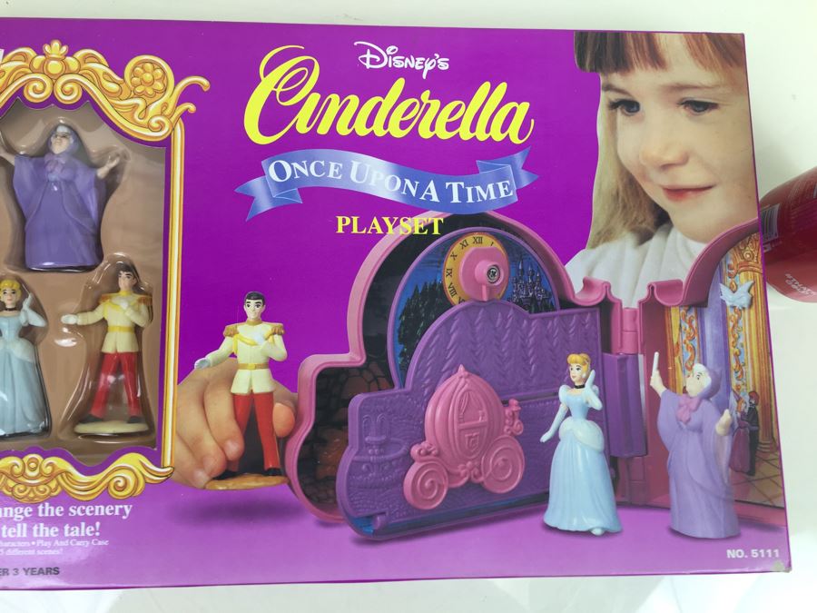 Disney's Cinderella Once Upon A Time Playset Mattel 5111 Vintage 1992