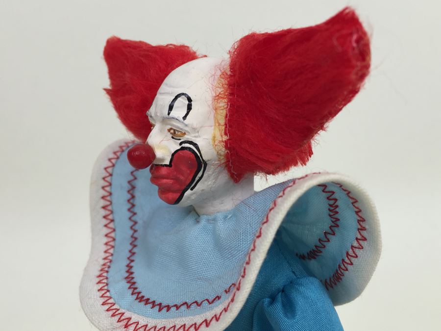 'Bozo The Clown' B337 Costume Dolls By Peggy Nisbet Made In England With Original Tags And Stand [Photo 9]