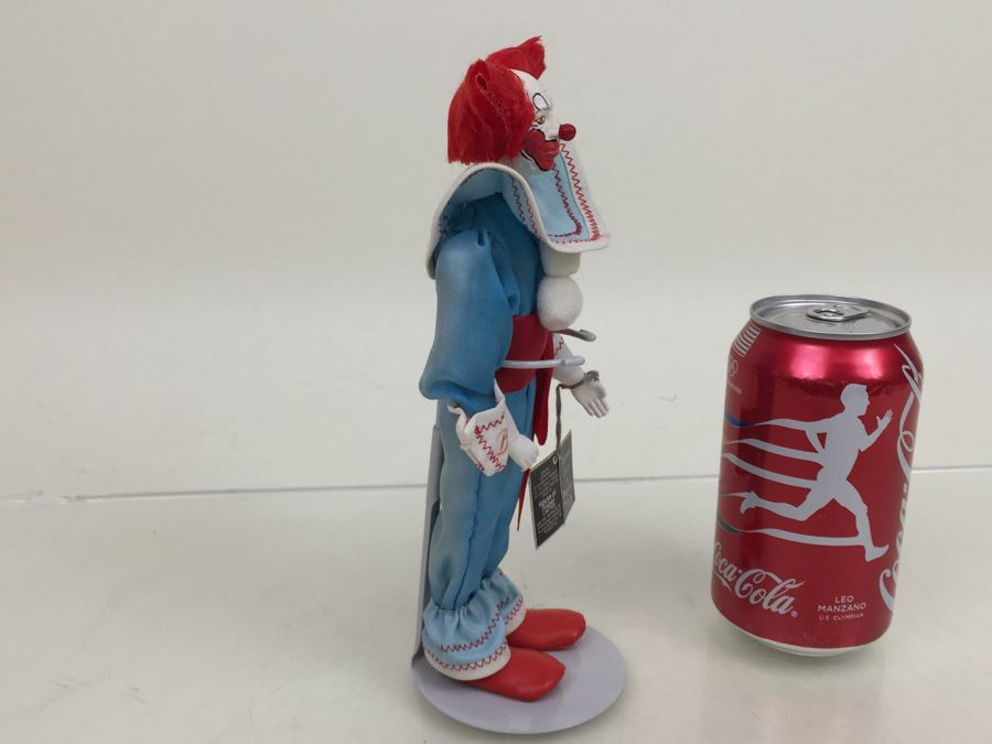 'Bozo The Clown' B337 Costume Dolls By Peggy Nisbet Made In England With Original Tags And Stand [Photo 13]
