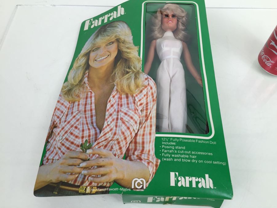 MEGO Corp 1977 Farrah Fawcett-Majors 12 1/4' Fully Poseable Fashion Doll New In Box Vintage 1977 [Photo 8]