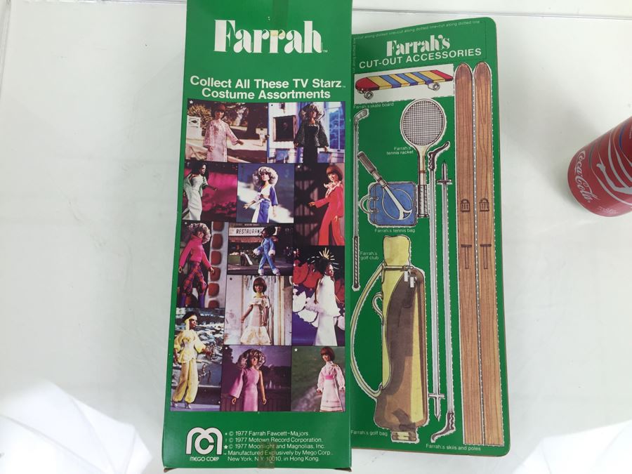 MEGO Corp 1977 Farrah Fawcett-Majors 12 1/4' Fully Poseable Fashion Doll New In Box Vintage 1977 [Photo 11]