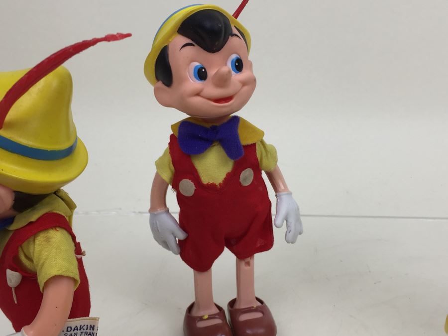 Collection Of Walt Disney Vinyl Figurines Including Mickey Mouse, Minnie Mouse, Donald Duck, Pinocchio [Photo 34]