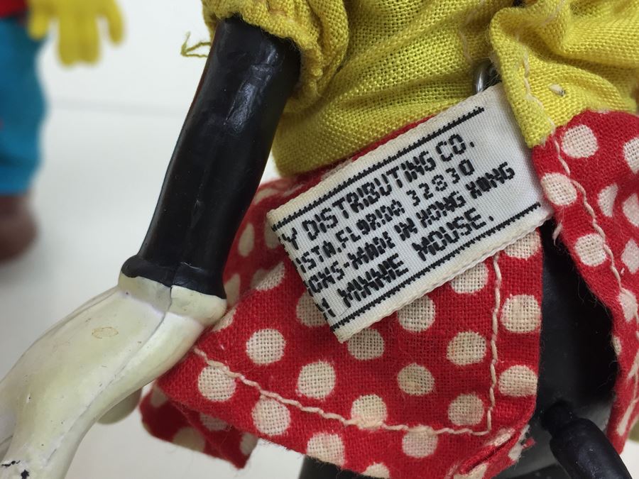 Collection Of Walt Disney Vinyl Figurines Including Mickey Mouse, Minnie Mouse, Donald Duck, Pinocchio [Photo 20]