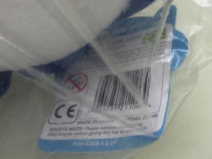 Napster Plush Toy In Original Packaging Vintage 2005 [Photo 10]