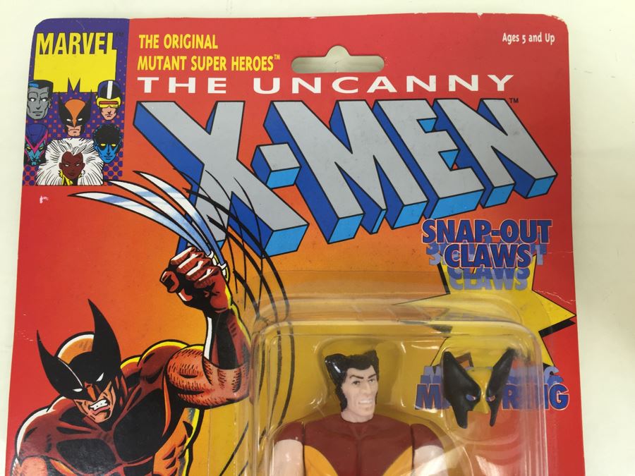 Marvel The Uncanny X-Men Wolverine Toy Biz Item No. 4901 New On Card [Photo 4]