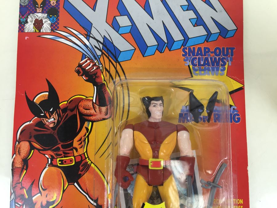 Marvel The Uncanny X-Men Wolverine Toy Biz Item No. 4901 New On Card [Photo 5]