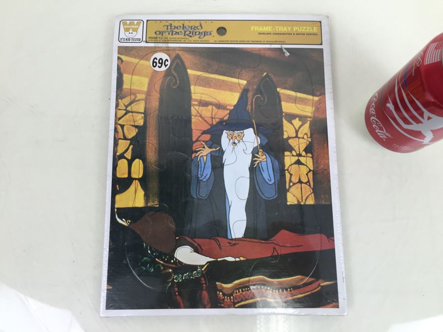 Whitman The Lord Of The Rings Frame-Tray Puzzle New Sealed Vintage 1979