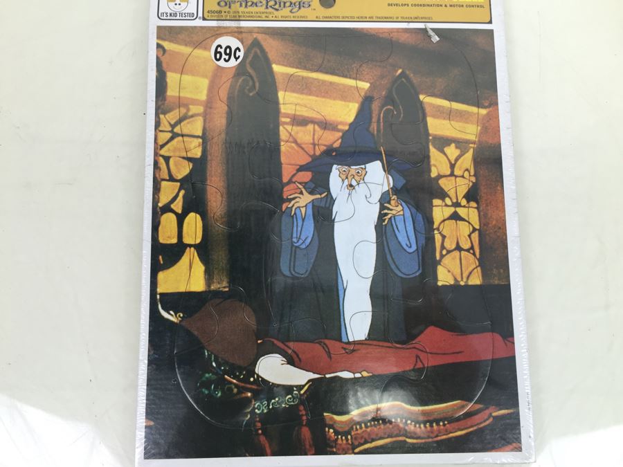 Whitman The Lord Of The Rings Frame-Tray Puzzle New Sealed Vintage 1979 [Photo 5]