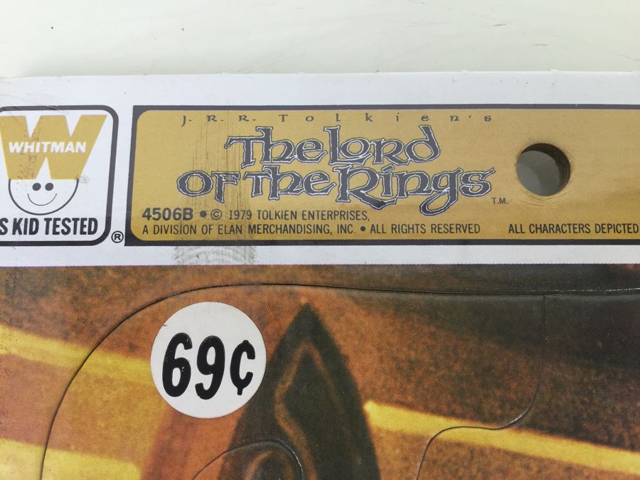 Whitman The Lord Of The Rings Frame-Tray Puzzle New Sealed Vintage 1979 [Photo 3]