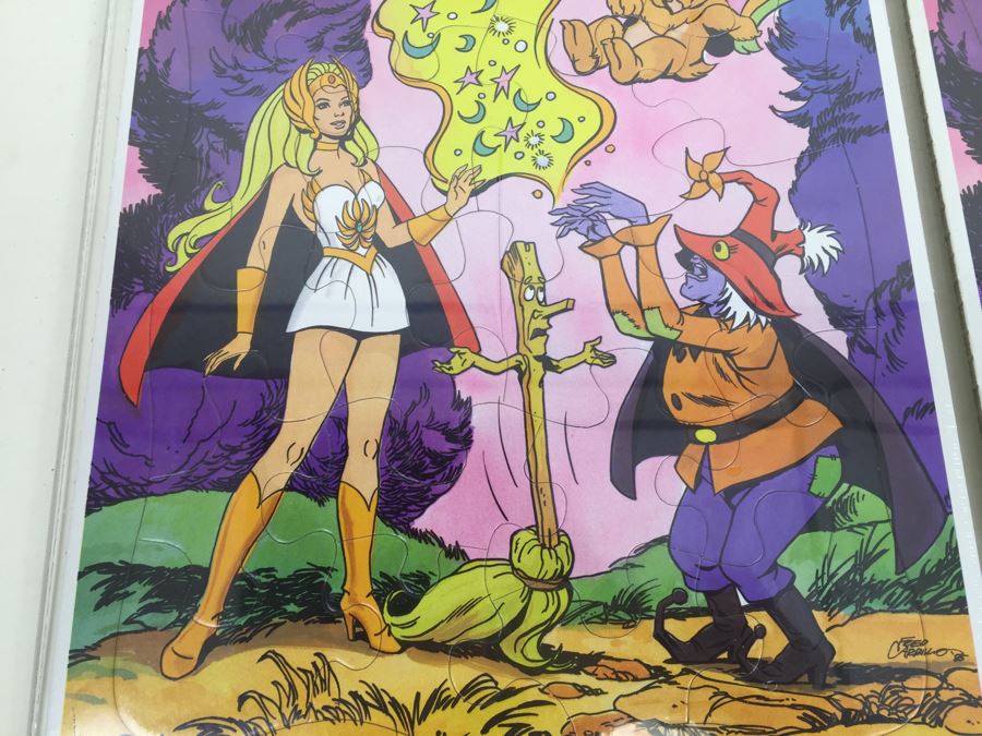 (4) Princess Of Power Frame-Tray Puzzles New Sealed Golden Vintage 1985 [Photo 9]