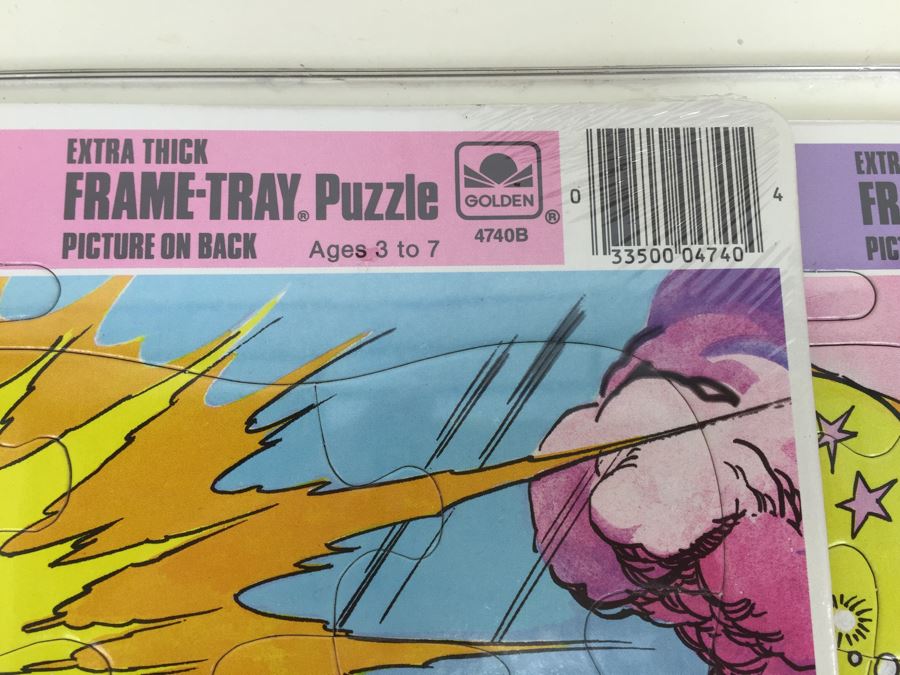 (4) Princess Of Power Frame-Tray Puzzles New Sealed Golden Vintage 1985 [Photo 12]