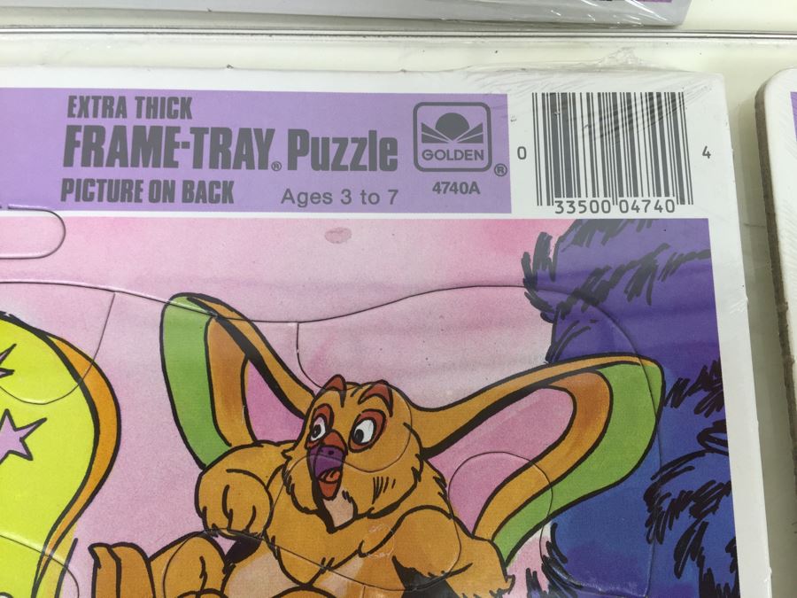 (4) Princess Of Power Frame-Tray Puzzles New Sealed Golden Vintage 1985 [Photo 7]