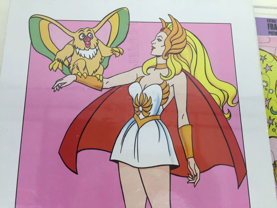 (4) Princess Of Power Frame-Tray Puzzles New Sealed Golden Vintage 1985 [Photo 21]