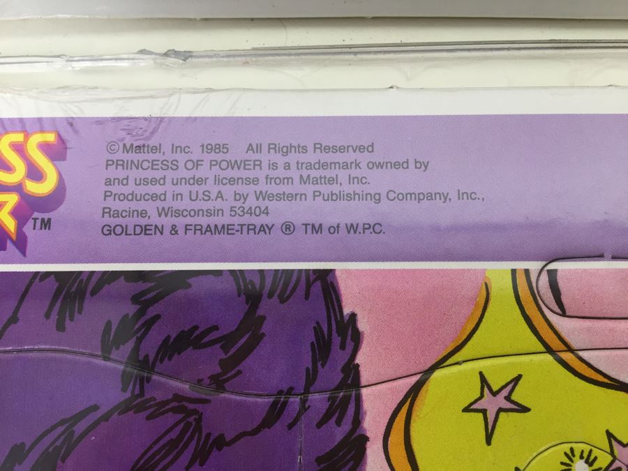 (4) Princess Of Power Frame-Tray Puzzles New Sealed Golden Vintage 1985 [Photo 6]