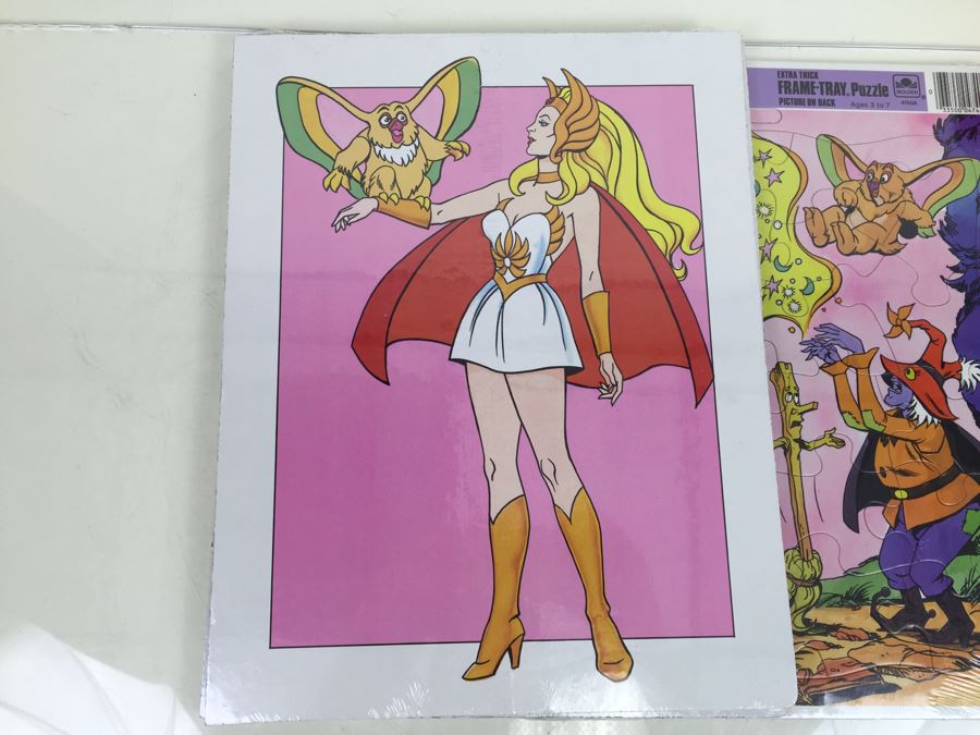 (4) Princess Of Power Frame-Tray Puzzles New Sealed Golden Vintage 1985 [Photo 20]