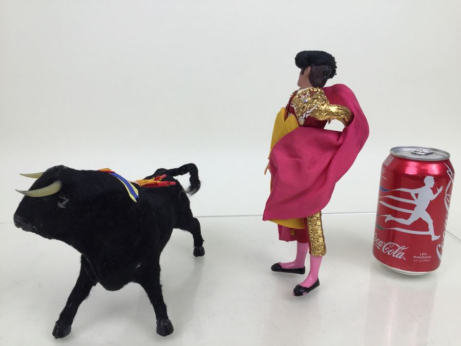 Vintage Doll Belmonte Spain Matador And Bull [Photo 11]