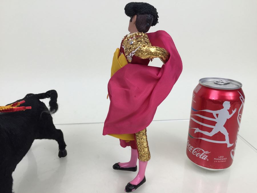 Vintage Doll Belmonte Spain Matador And Bull [Photo 12]