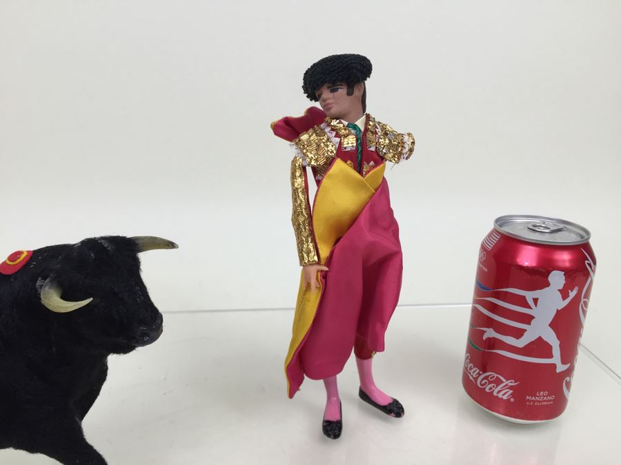 Vintage Doll Belmonte Spain Matador And Bull [Photo 7]