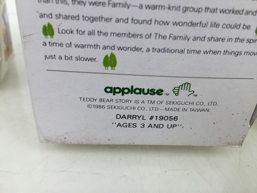 Collection Of Teddy Bear Story Dolls By Applause New In Box And Sheaffer Eaton Textron Refillable Ballpoint Pen With Bear [Photo 11]