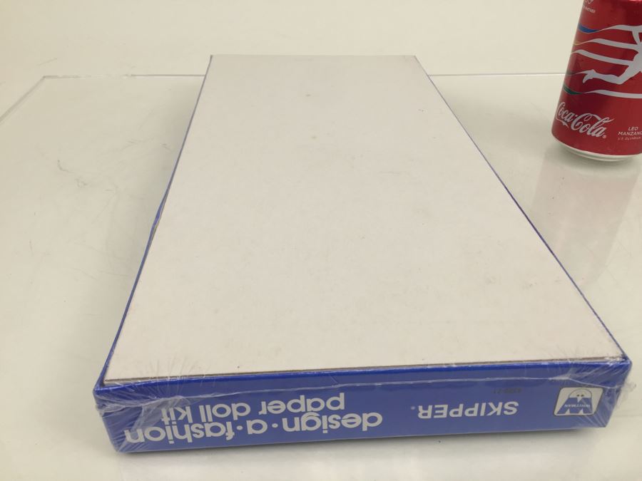 Barbie Skipper Design A Fashion Paper Doll Kit New In Box Mattel Whitman Vintage 1982 [Photo 7]