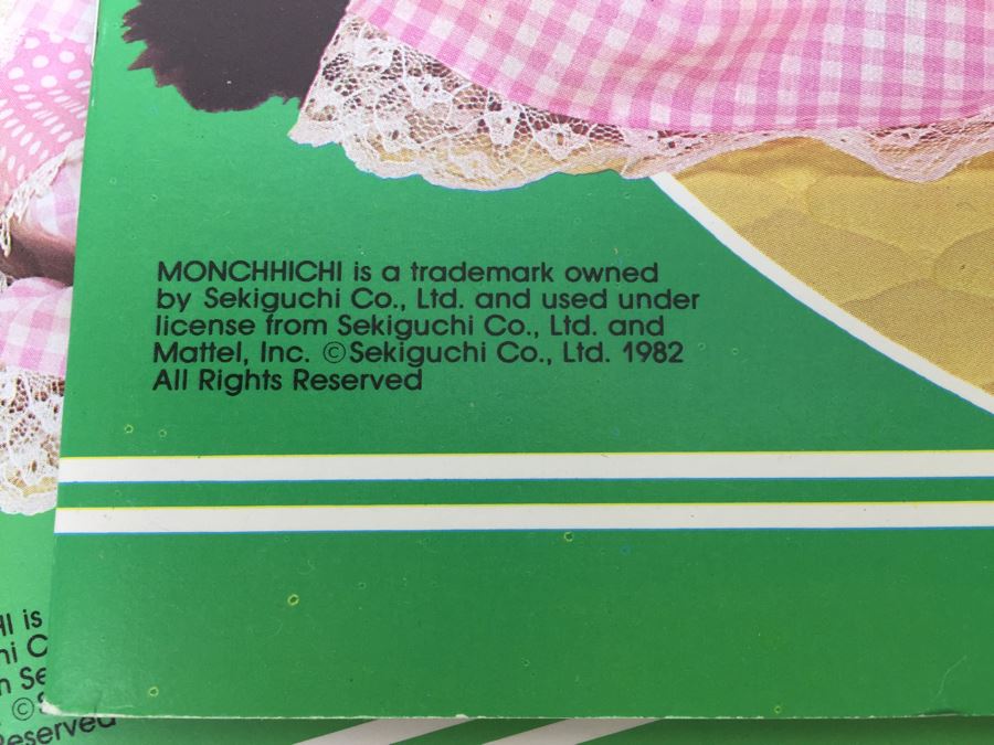 (3) Monchhichi Paper Doll Books New Old Stock Vintage 1982 1983 [Photo 6]