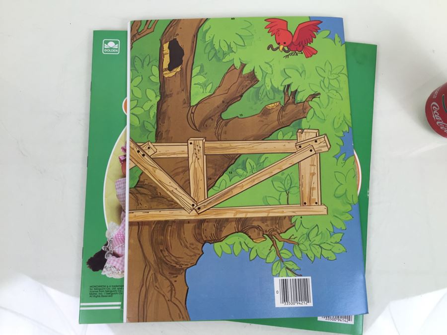 (3) Monchhichi Paper Doll Books New Old Stock Vintage 1982 1983 [Photo 17]