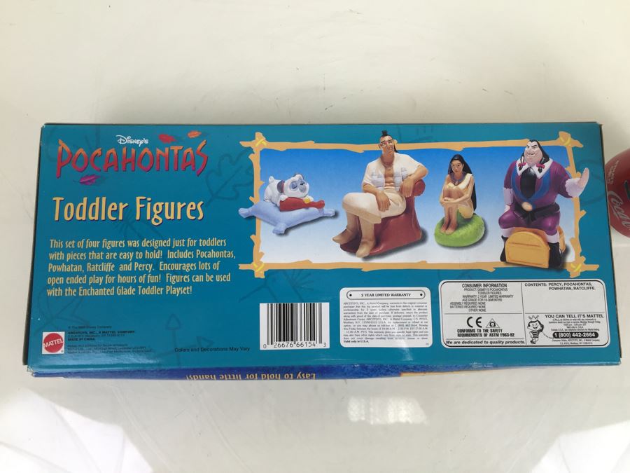 Disney's Pocahontas Toddler Figures Mattel 66154 New In Box Vintage  [Photo 8]