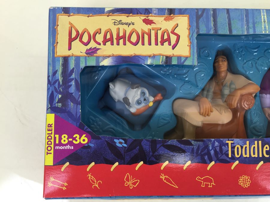 Disney's Pocahontas Toddler Figures Mattel 66154 New In Box Vintage  [Photo 4]