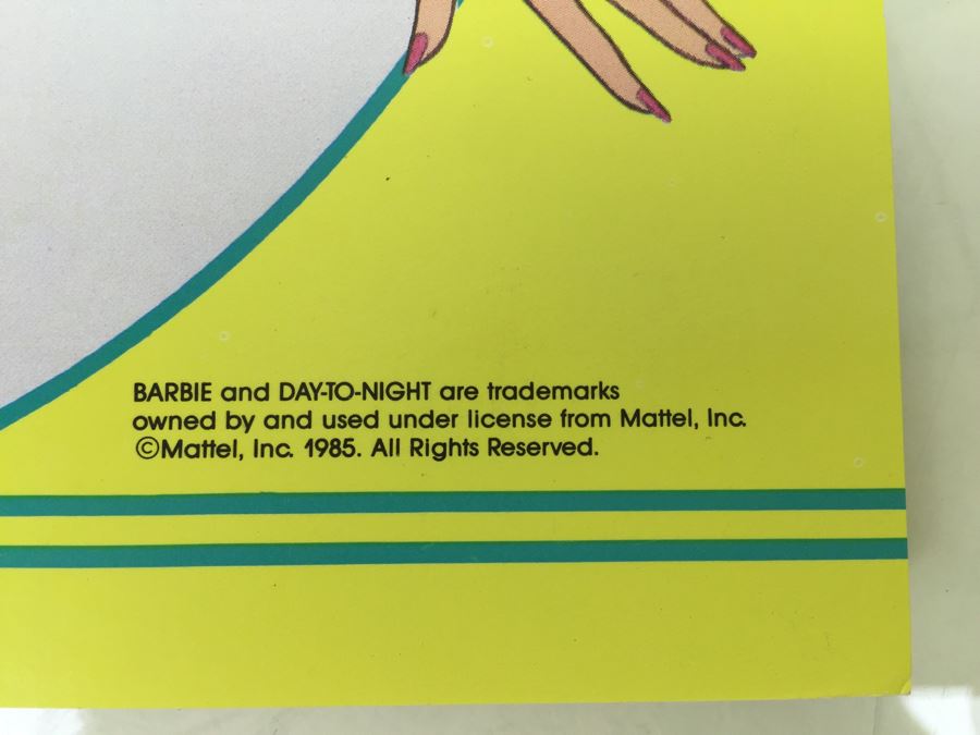 (5) Day-To-Night Barbie Paper Doll Books New Old Stock Mattel Vintage 1985 [Photo 7]