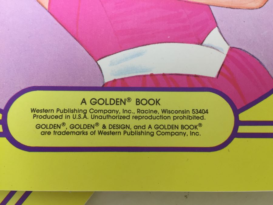 (3) Twirly Curls Barbie Paper Doll Books Mattel New Old Stock Vintage 1983 [Photo 6]