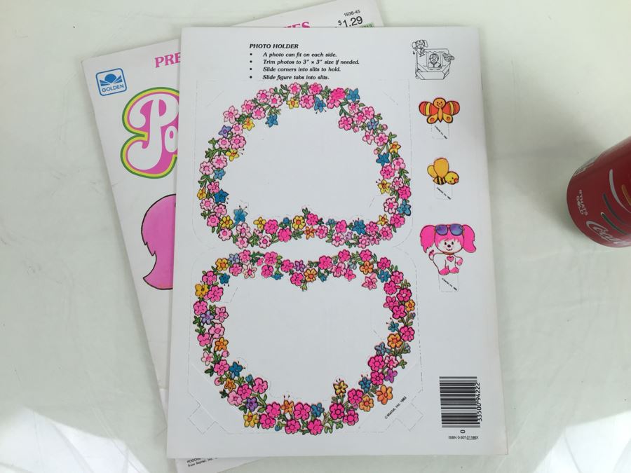 (2) Poochie Press-Out Pretties Mattel New Old Stock Vintage 1983 [Photo 2]