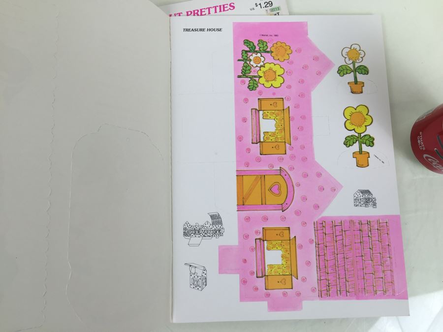 (2) Poochie Press-Out Pretties Mattel New Old Stock Vintage 1983 [Photo 3]