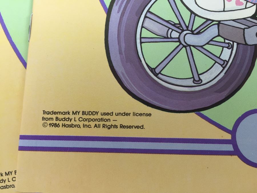 (6) My Buddy A Real Pal Paper Doll Books Hasbro New Old Stock Vintage 1986 [Photo 8]