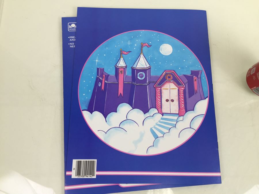 (2) Star Fairies Paper Doll Books Tonka New Old Stock Vintage 1985 [Photo 2]