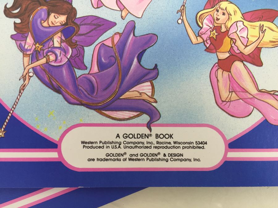 (2) Star Fairies Paper Doll Books Tonka New Old Stock Vintage 1985 [Photo 6]