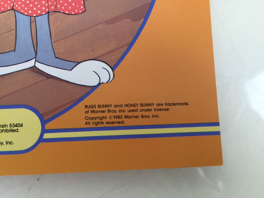 (3) Bugs Bunny & Honey Bunny Paper Doll Books Warner Bros. New Old Stock Vintage 1983 [Photo 8]