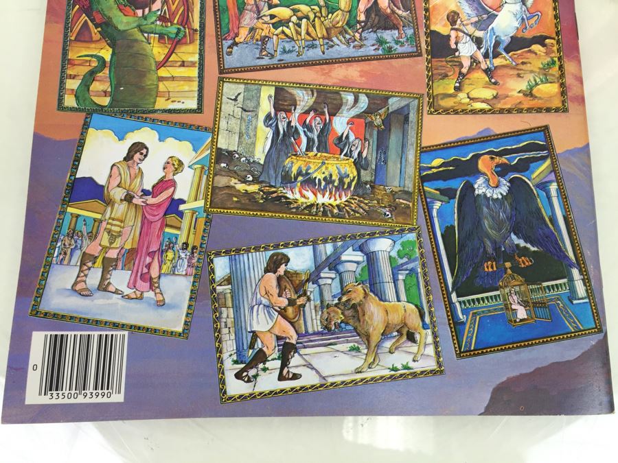 Clash Of The Titans 10 Posters To Paint Or Color Quality Paper Whitman Book New Old Stock Vintage 1981 Metro-Goldwyn-Mayer [Photo 9]