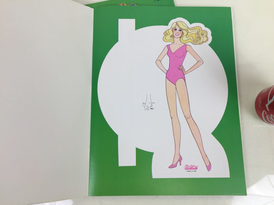 (2) Barbie & Ken Barbie Paper Doll Books Mattel New Old Stock Vintage 1984 [Photo 3]