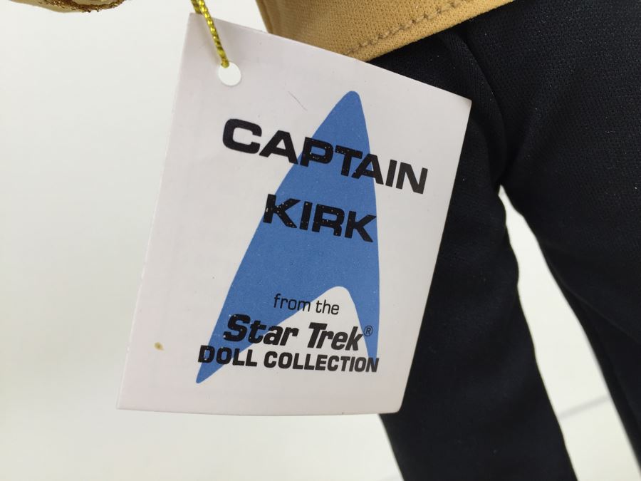 Captain Kirk Doll From The Star Trek Doll Collection R.J. Ernst Enterprises Vintage 1988 [Photo 3]