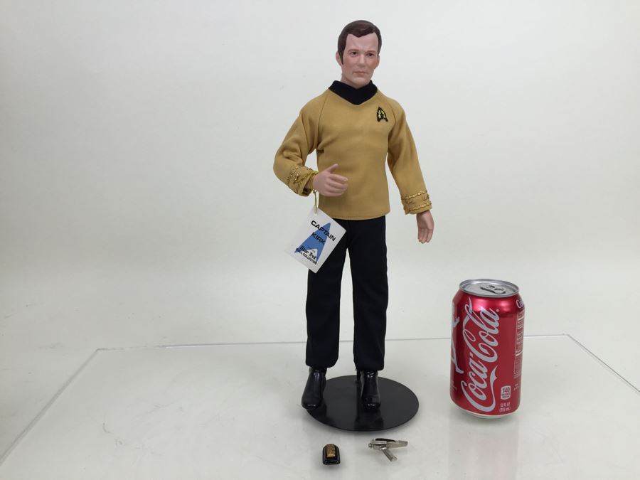 Captain Kirk Doll From The Star Trek Doll Collection R.J. Ernst Enterprises Vintage 1988 [Photo 1]