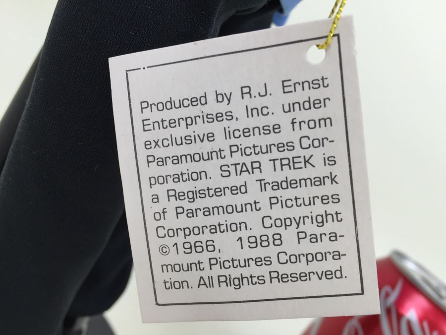 Mr. Spock Doll From The Star Trek Doll Collection R.J. Ernst Enterprises Vintage 1988 [Photo 8]