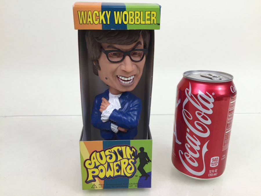 Wacky Wobbler Austin Powers Bobblehead New Old Stock Funko Vintage 1988 [Photo 1]