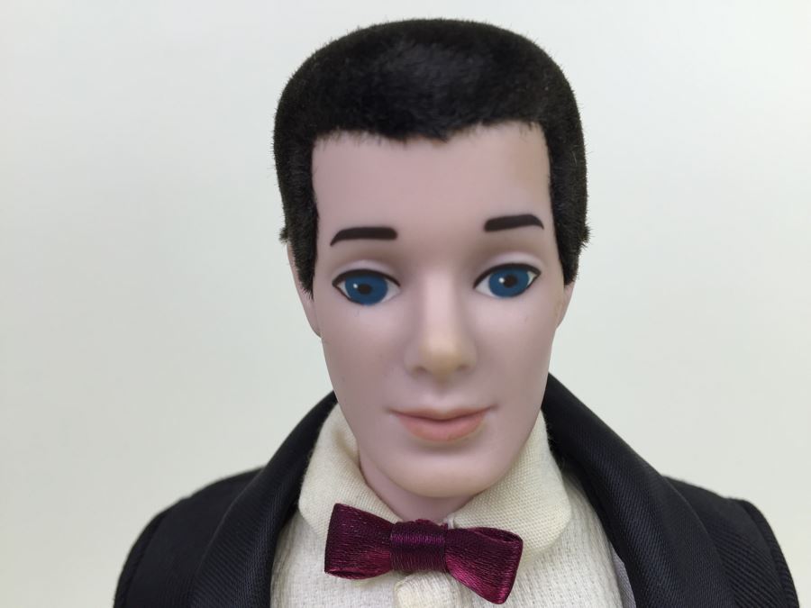 30th Anniversay Ken Doll 1961 With Stand Vintage 1991