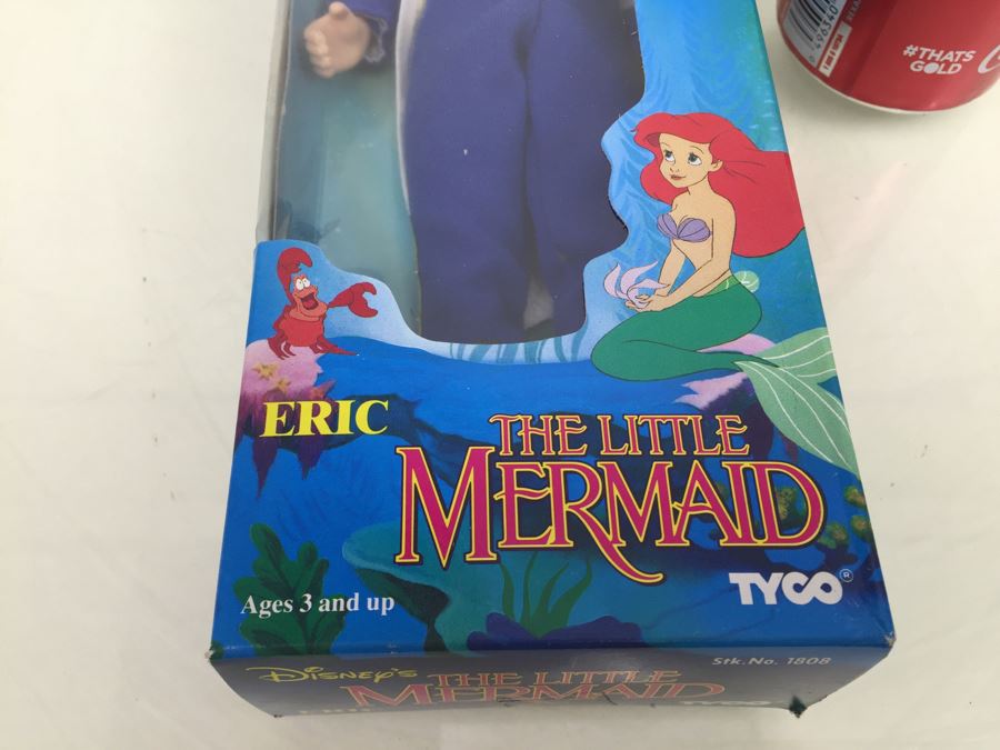 Eric Doll The Little Mermaid TYCO New In Box Vintage Walt Disney Company [Photo 6]