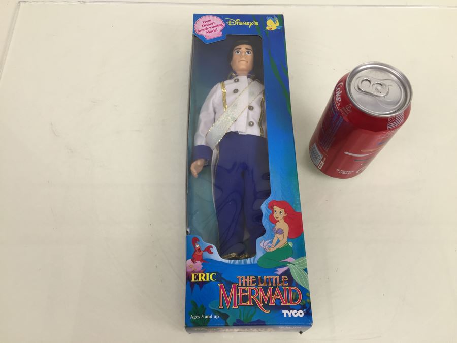 Eric Doll The Little Mermaid TYCO New In Box Vintage Walt Disney Company