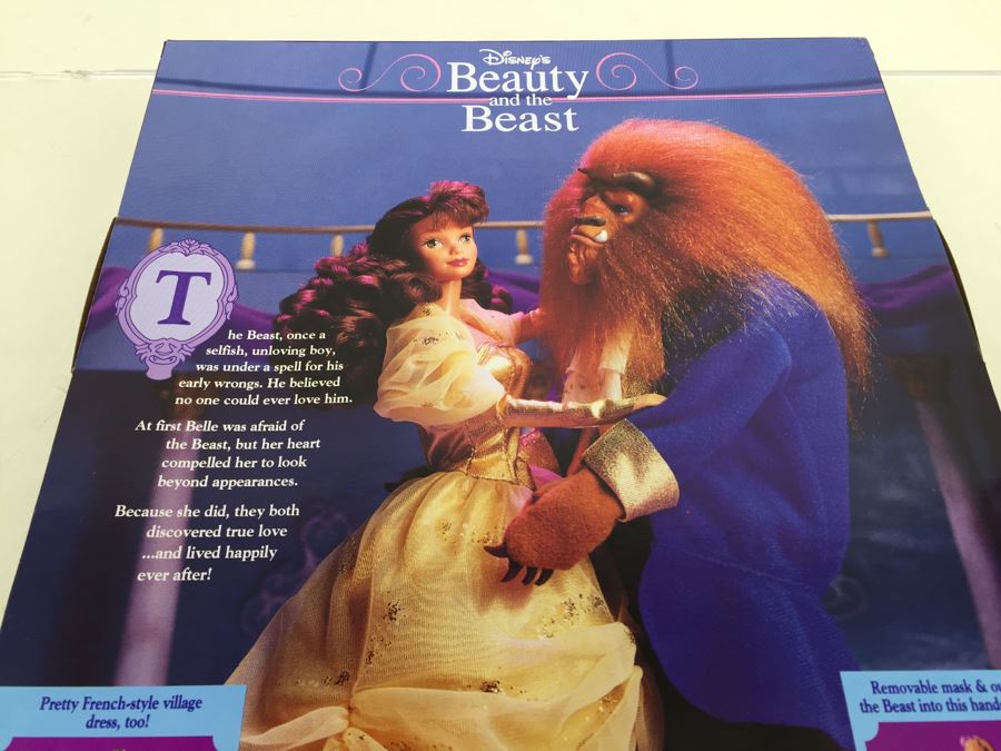 Disney's Beauty And The Beast 'The Beast' Doll Mattel 2436 New In Box Vintage 1991 [Photo 10]